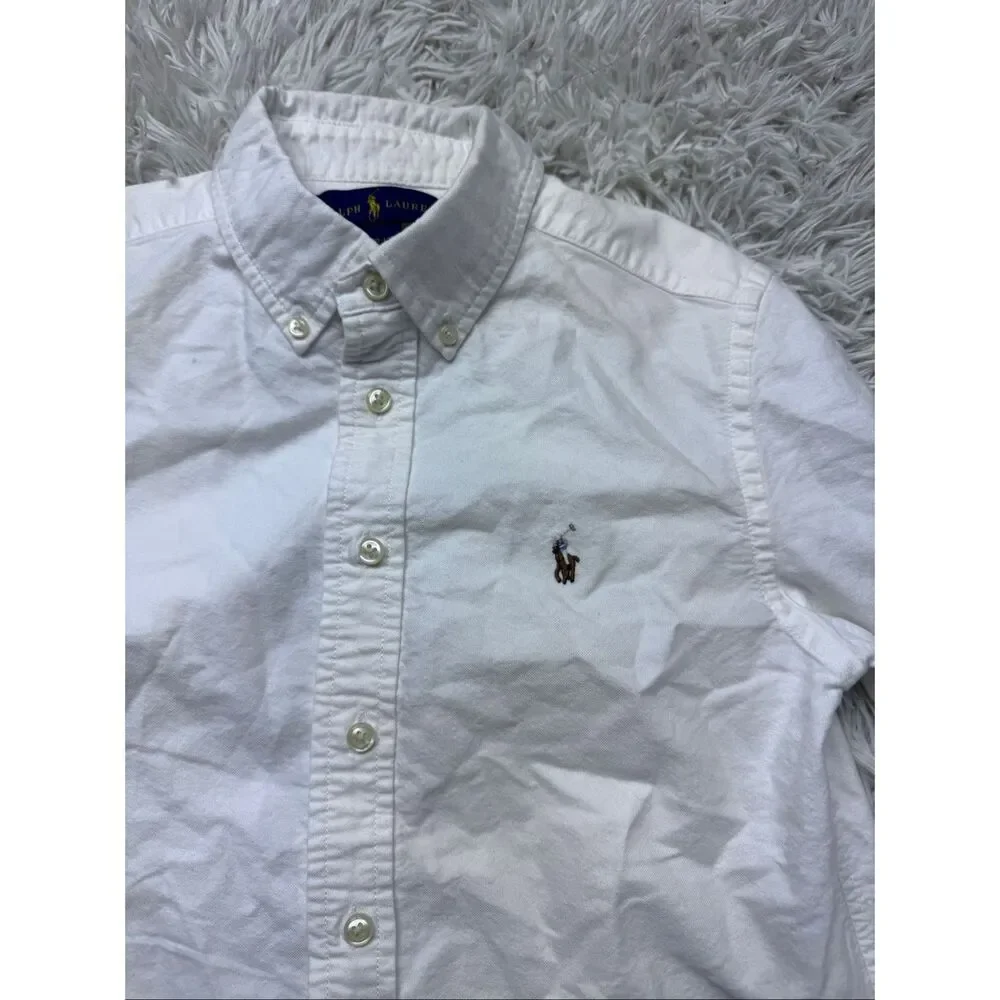 3 piece boys button down dress shirts bundle size 10-12 by Ralph Lauren & Nautic
